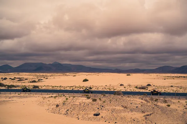 Desert clouds, La Oliva
