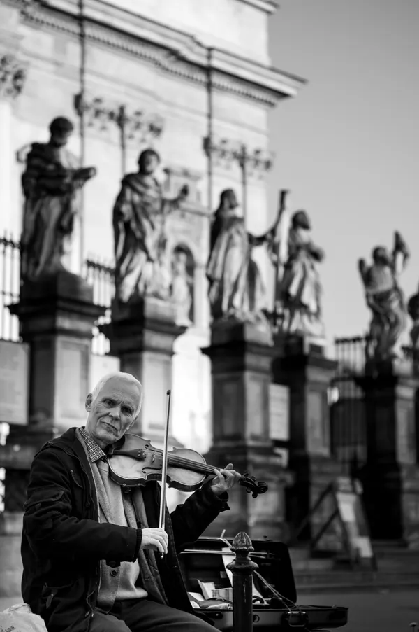 Violinist, Kraków